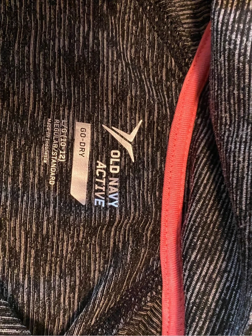 Youth Old Navy Gray Heathered Half-Zip Active Pullover